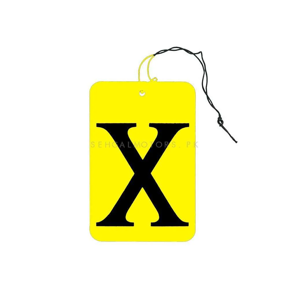 X card Car Perfume Fragrance Hanging Mix Colors - Car Perfume Fragrance Freshener Smell